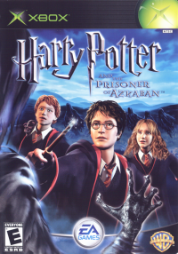 Harry Potter and the Prisoner of Azkaban PAL Xbox  box art